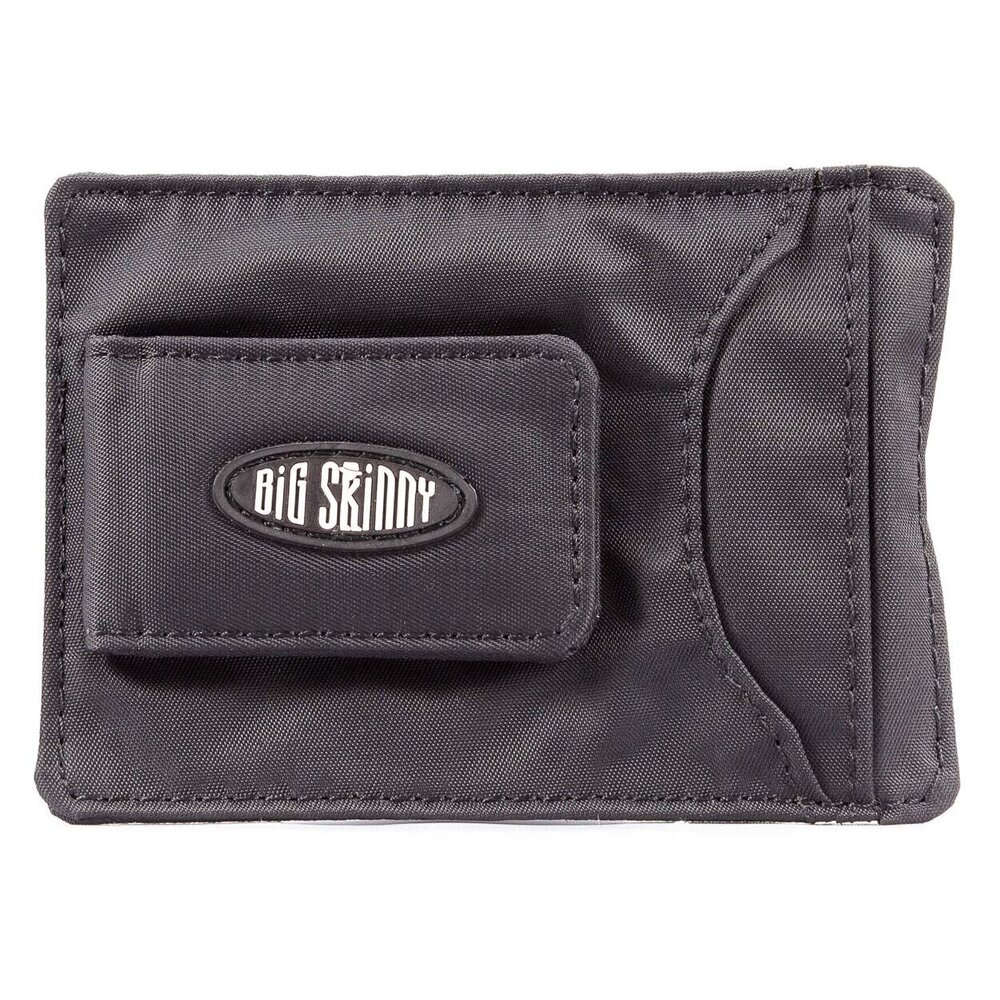 7178 Magnetic Money Clip Slim Wallet, Holds Up to 12 Cards, Black